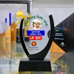 Alternative view of Premium Acrylic Award Crest - A07