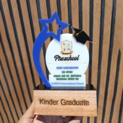 Alternative view of Premium Acrylic Award Crest - A19