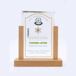 Premium Acrylic Award Crest - A02