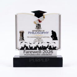 Premium Acrylic Award Crest - A26