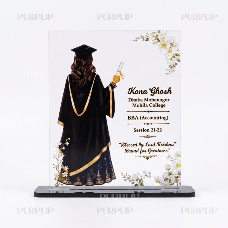 Premium Acrylic Award Crest - A27