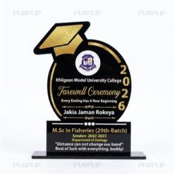 Premium Acrylic Award Crest - A28