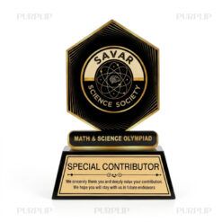 Premium Acrylic Award Crest - A33