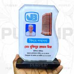 Premium Crystal Glass Award Crest -G01