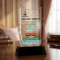 Alternative view of Premium Acrylic Award Crest - A08