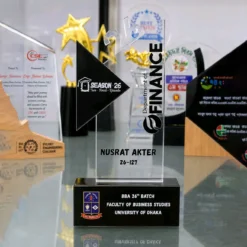 Alternative view of Premium Acrylic Award Crest - A09